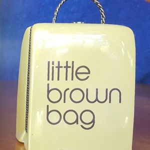 Vintage Bloomingdales little brown bag porcelain